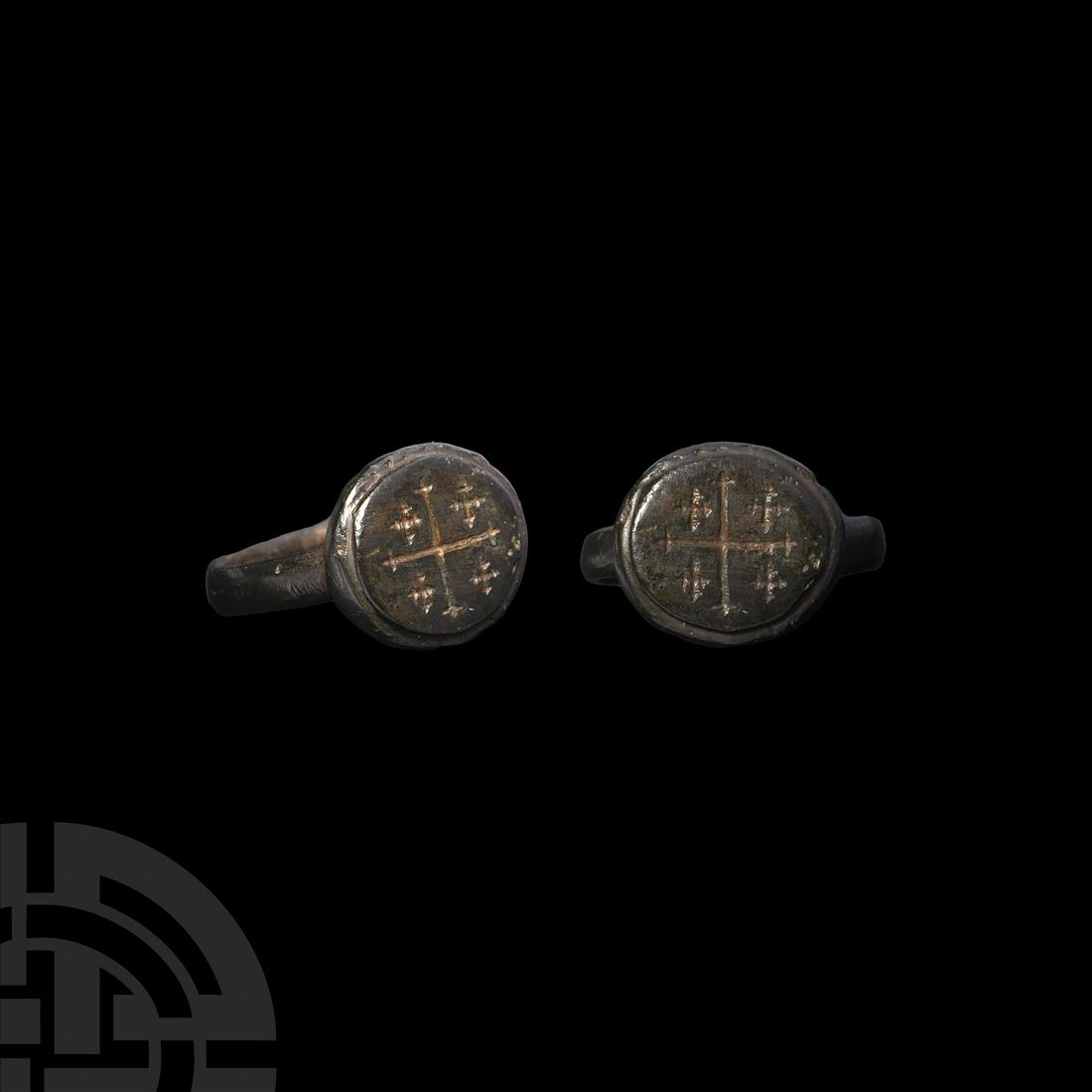 Medieval Ring with Cross Crosslet (1 of 1)