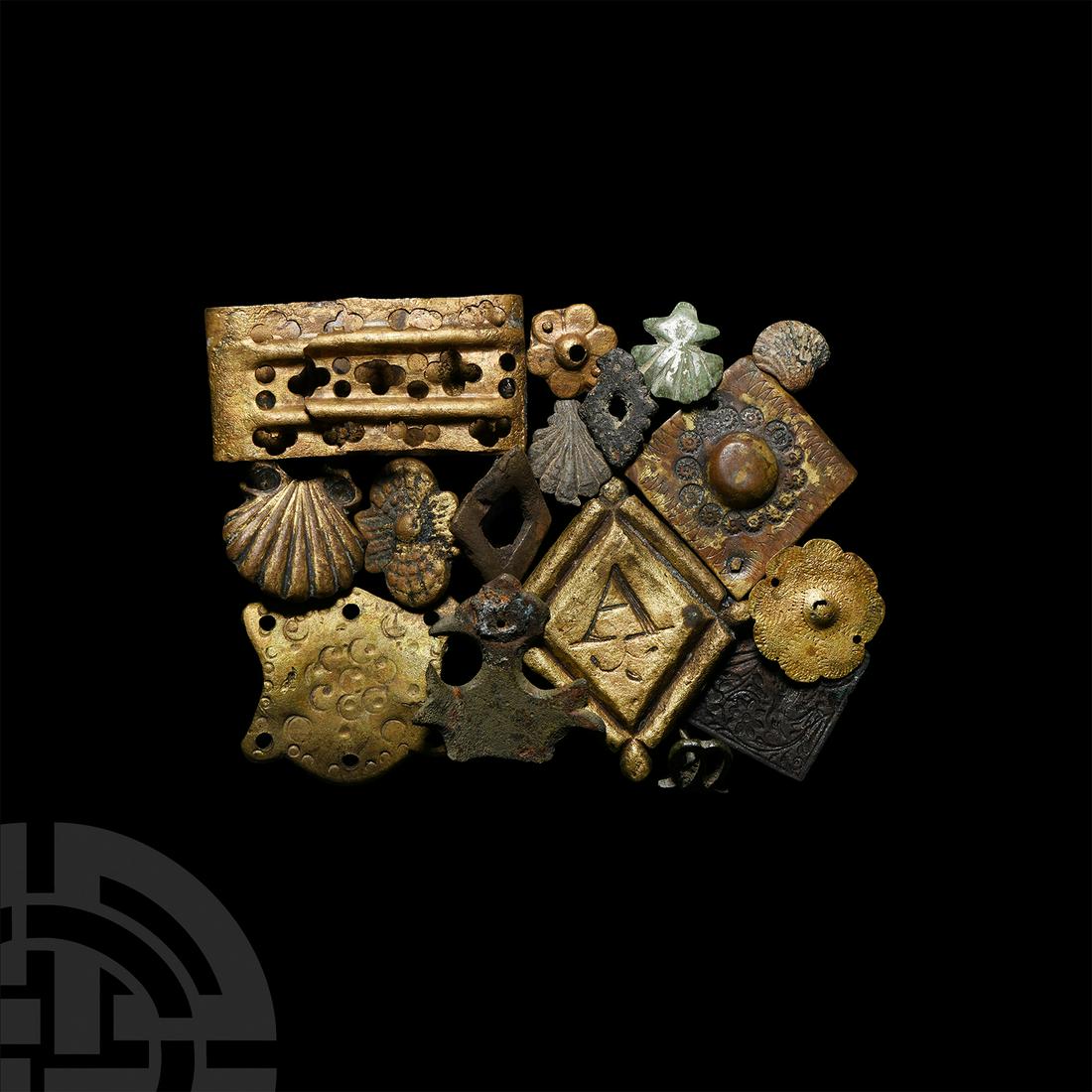 Medieval and Later Belt Mount Group (1 of 1)