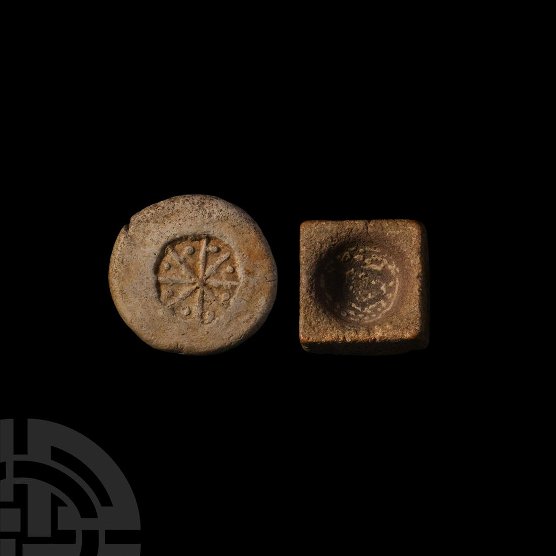 Tudor Gaming Piece Mould Group (1 of 1)