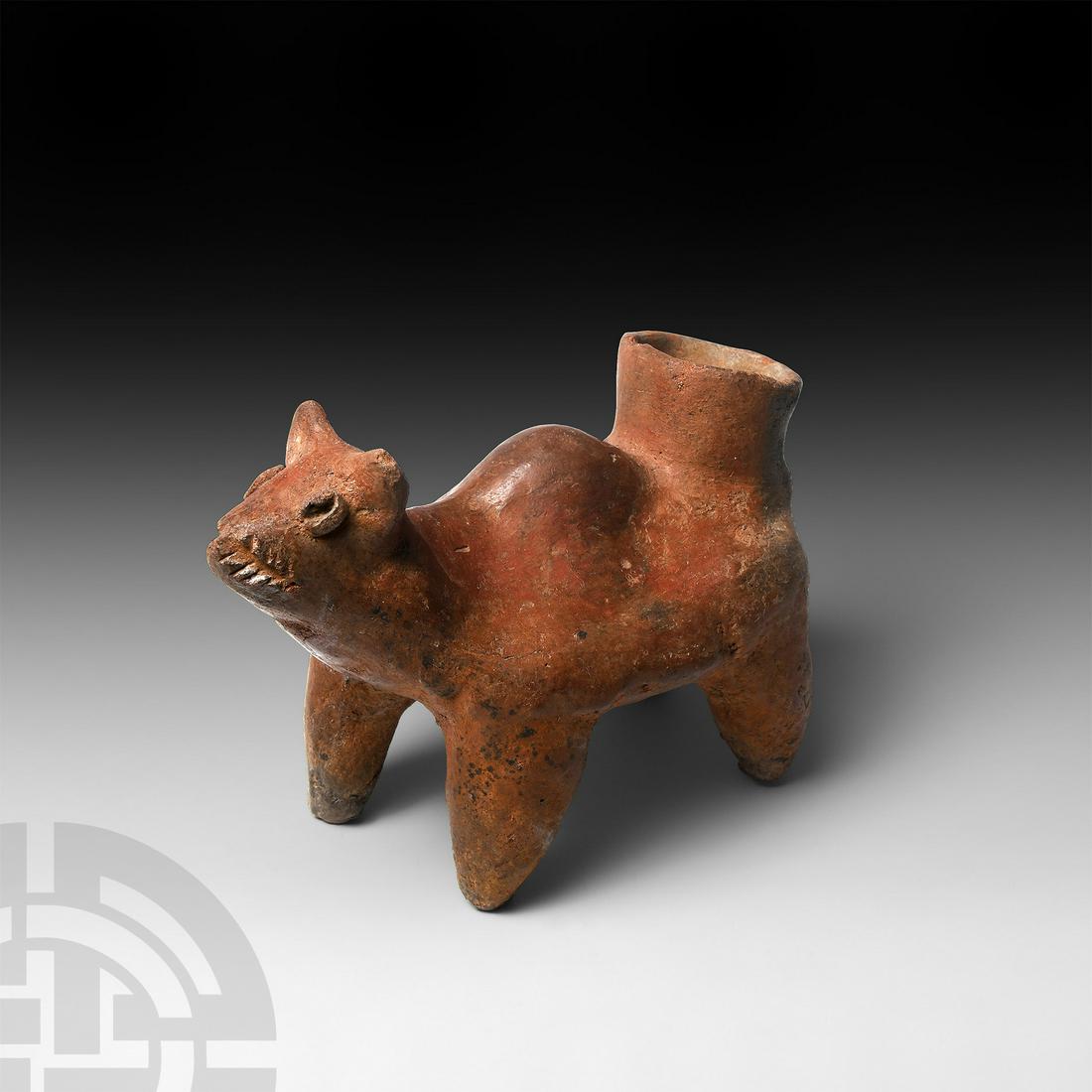 Prehispanic Protoclassic Terracotta Dog Vessel (1 of 1)