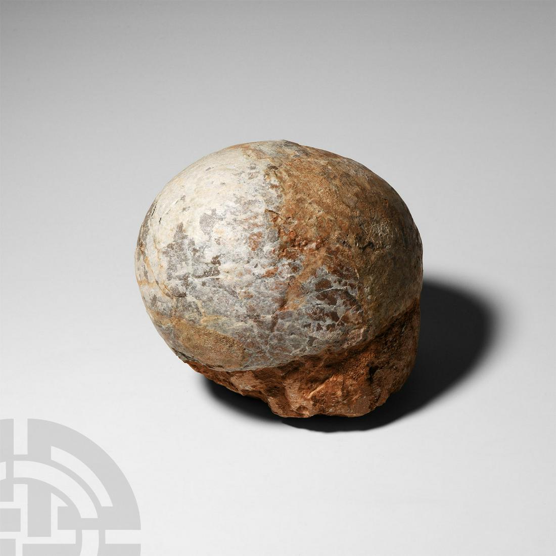 Large Fossil Hadrosaur Dinosaur Egg (1 of 1)