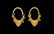 Near Eastern Parthian Gold Pendant Earrings