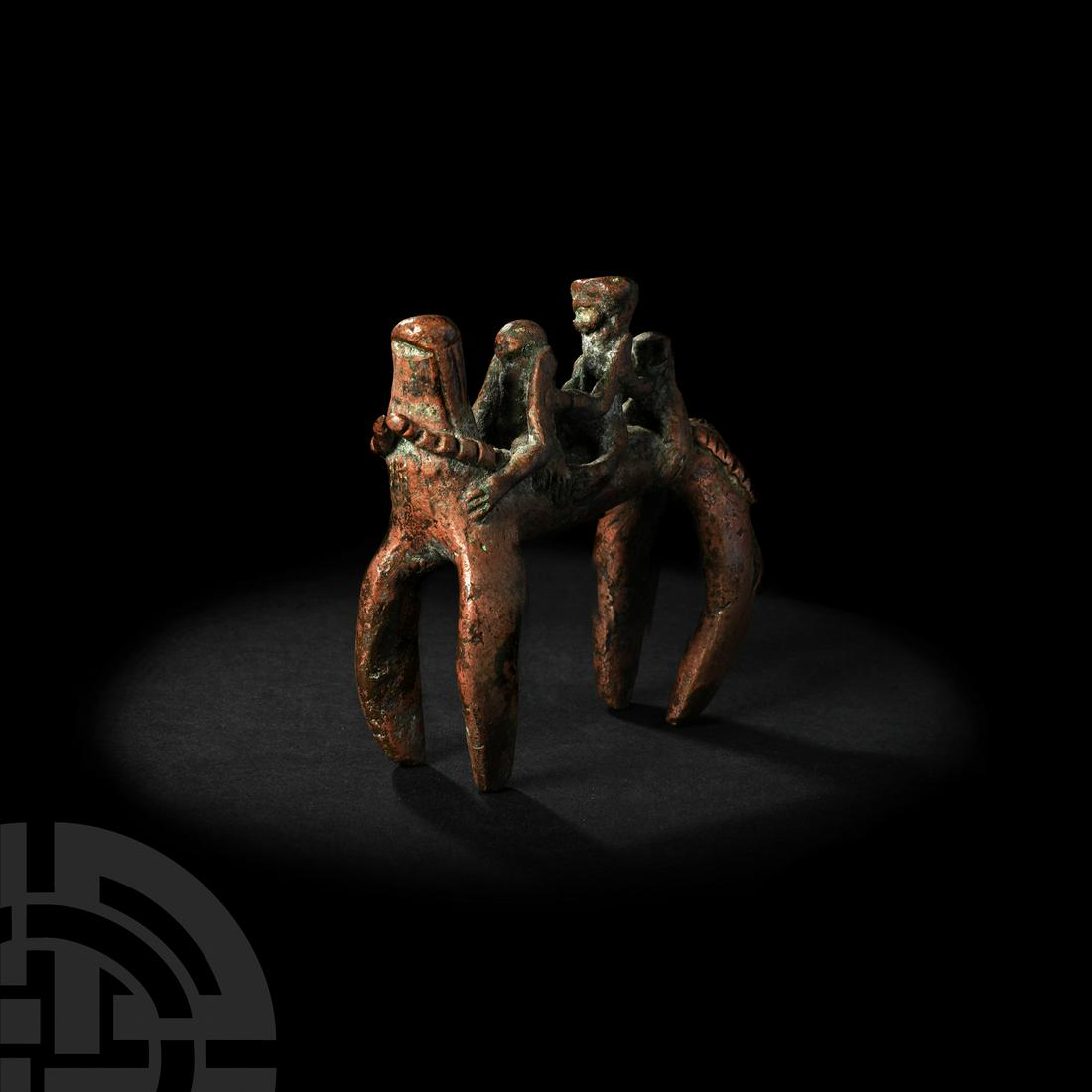 Tellum Horse and Rider Statuette (1 of 1)