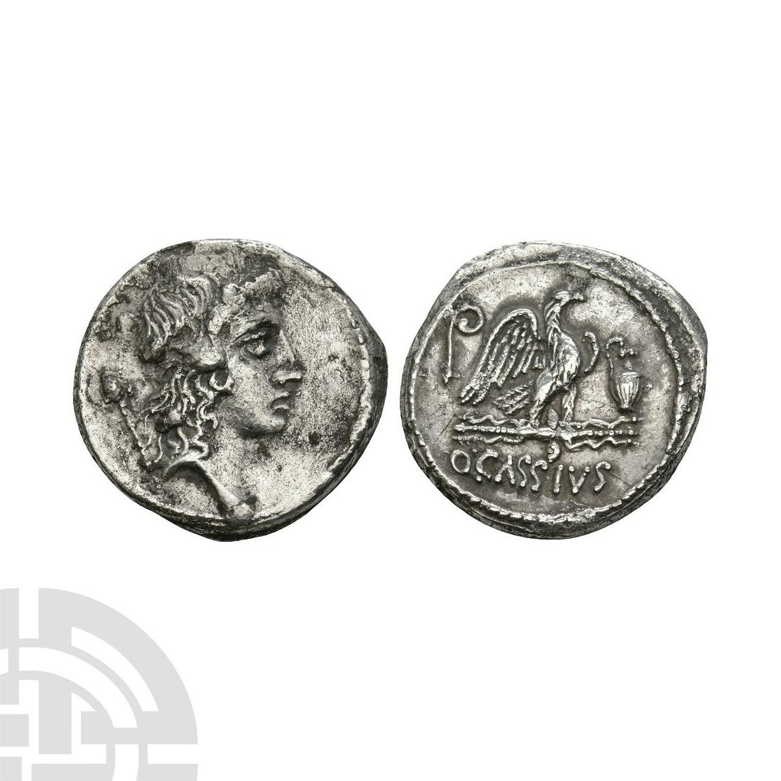 Q Cassius Longinus - Eagle AR Denarius (1 of 1)