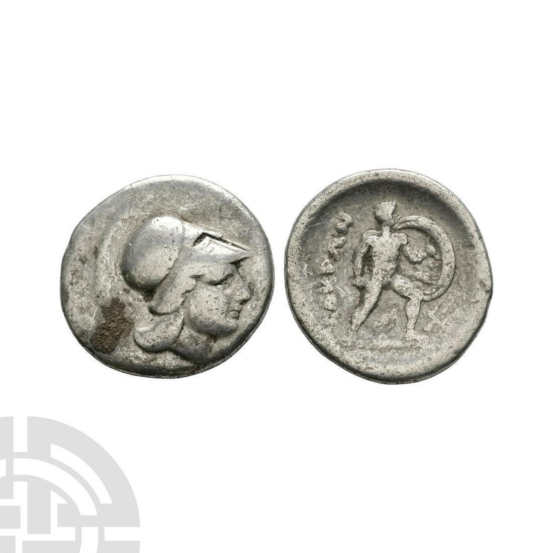 Locris - Locri Opuntii - Ajax AR Hemidrachm (1 of 1)
