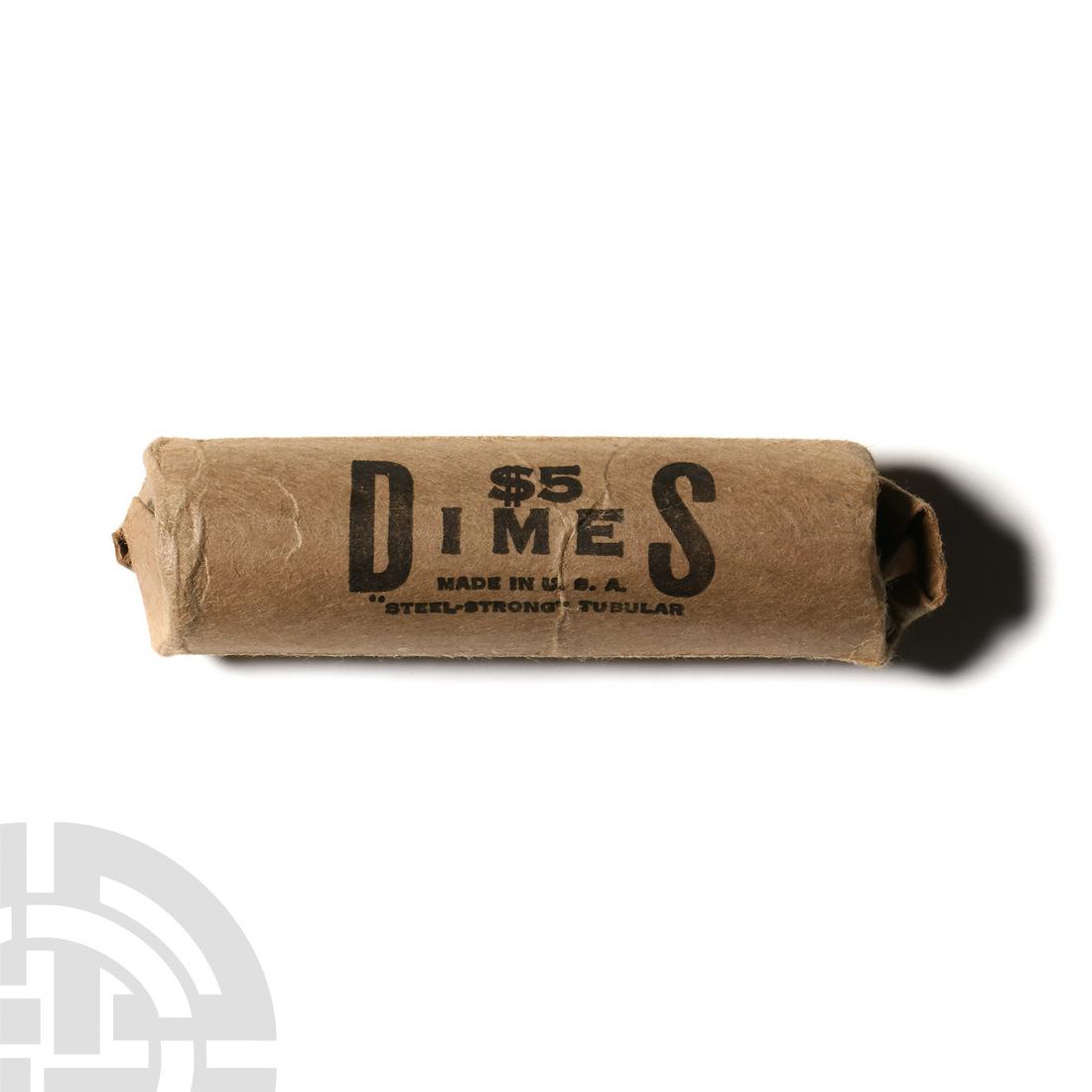 USA - Roll of Mercury Dimes [50] (1 of 1)