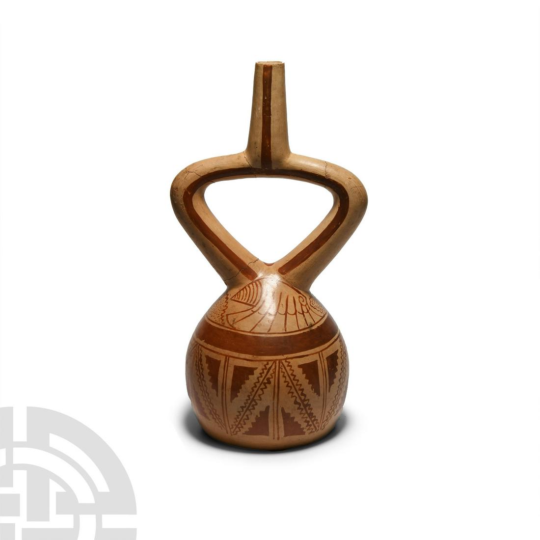 Pre-Columbian Moche Ritual Conch Shell Vessel (1 of 1)