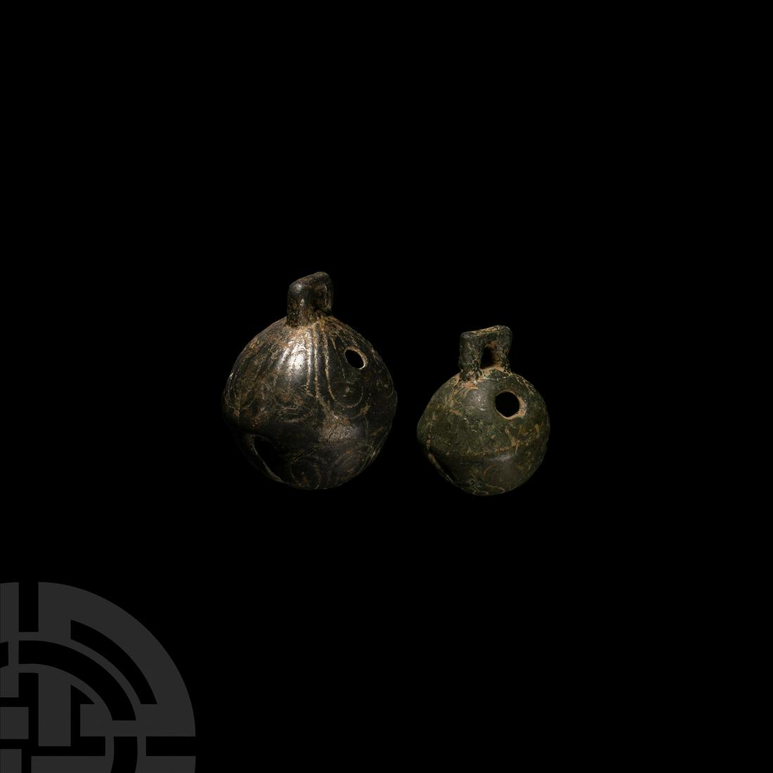 Post Medieval Crotal Bell Group (1 of 1)