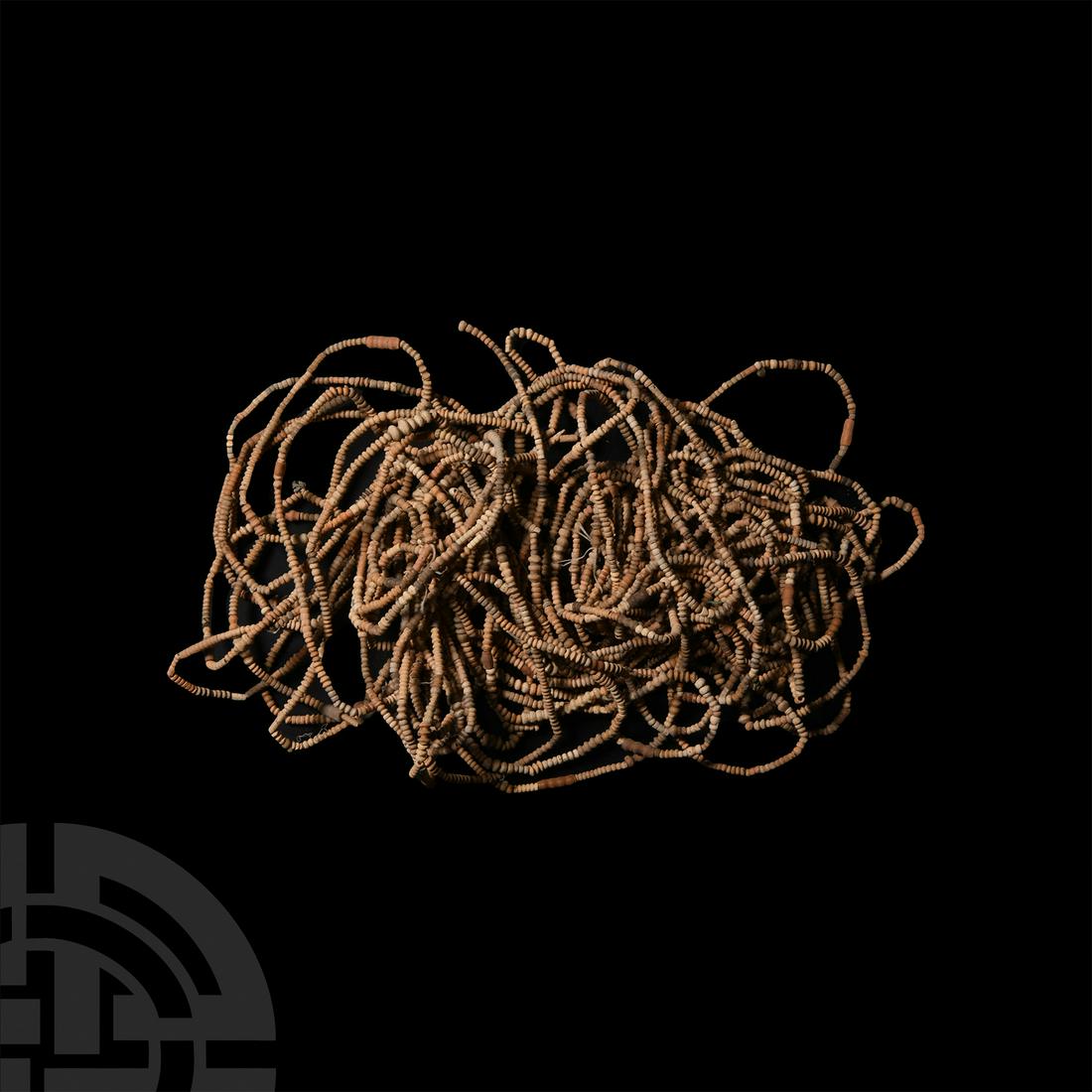 African Terracotta Bead String Collection (1 of 1)