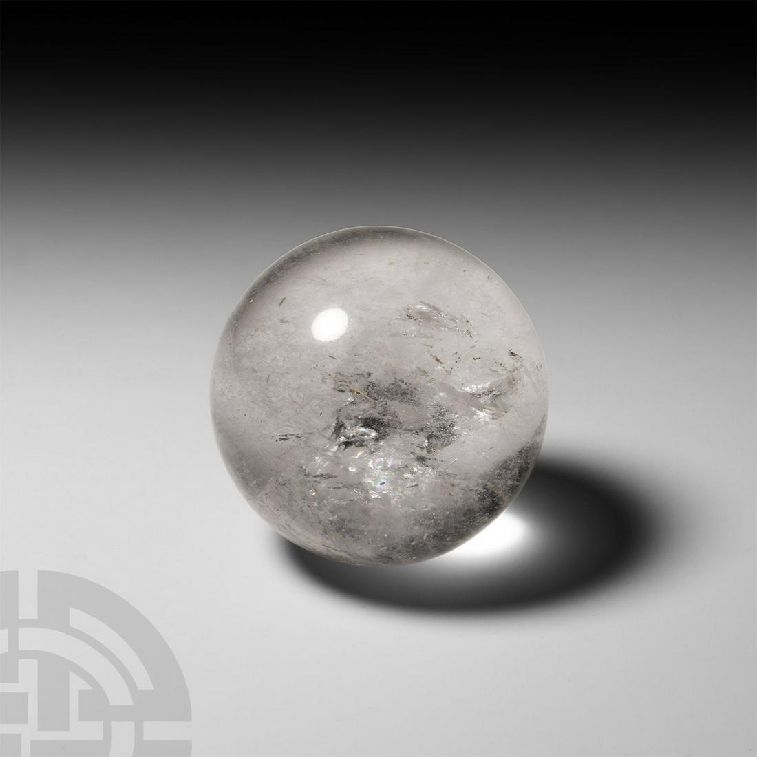 Clear Rock Crystal Ball (1 of 1)