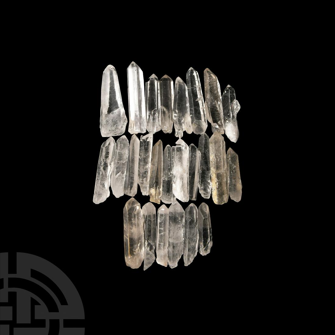 25 Quartz Crystal Point Specimens (1 of 1)