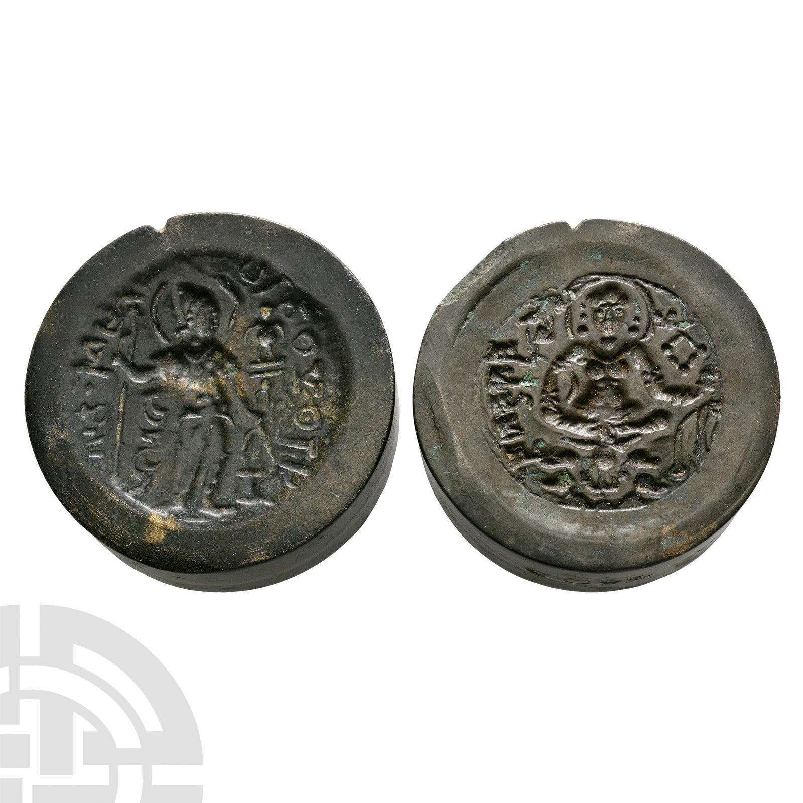 India - Kushan Period - Coin Die Pair [2] (1 of 1)
