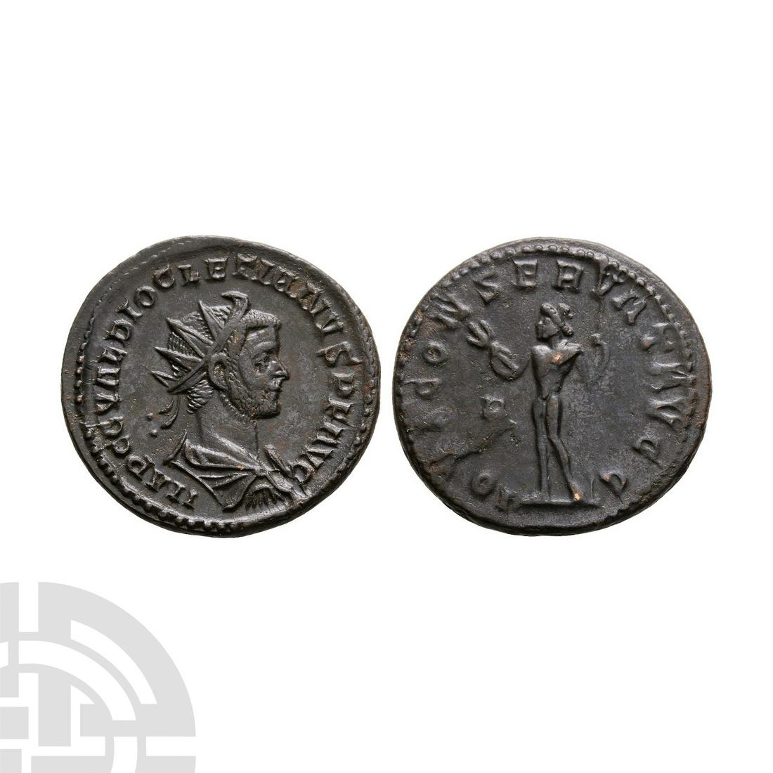 Diocletian - Jupiter AE Antoninianus (1 of 1)