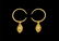 Near Eastern Neo Assyrian Gold Earring Pair