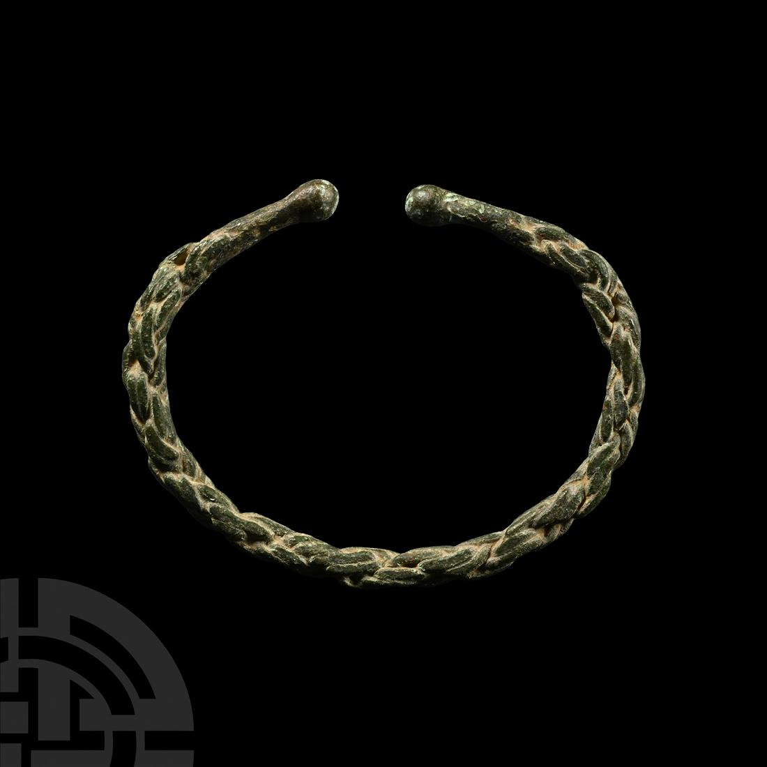 Viking Period Plaited Bracelet (1 of 1)