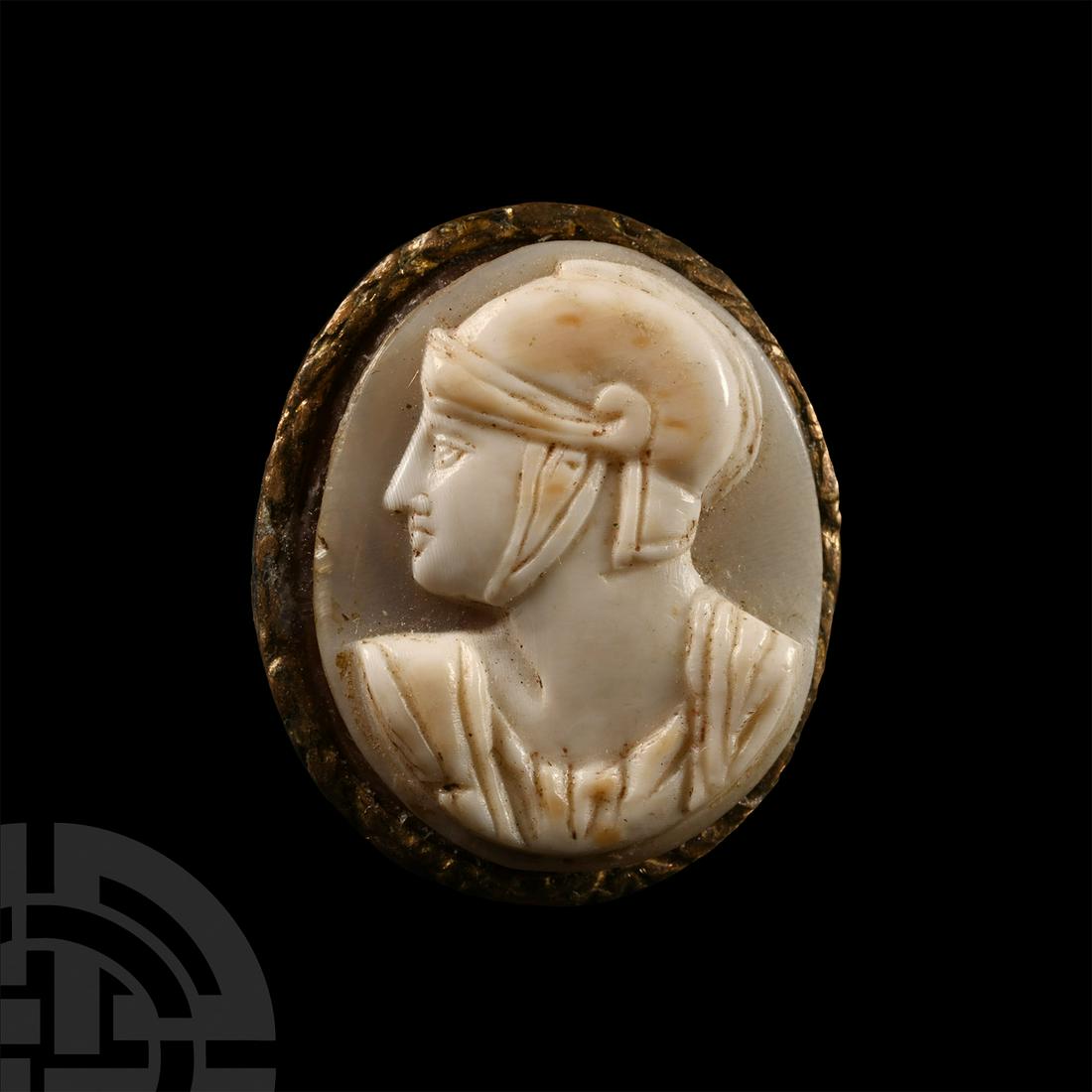 Cameo with Bust of a Roman Soldier (1 of 1)