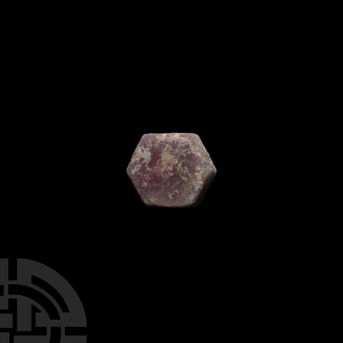 Natural History - Large 75.5 Carat Hexagonal Ruby Crystal (1 of 1)