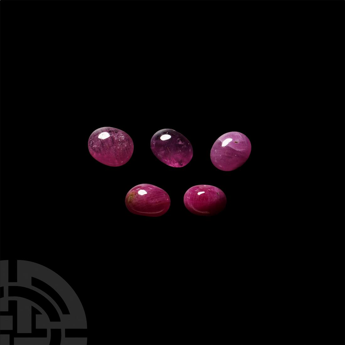 Natural History - 18.4 Carat Cabochon Ruby Group (1 of 1)