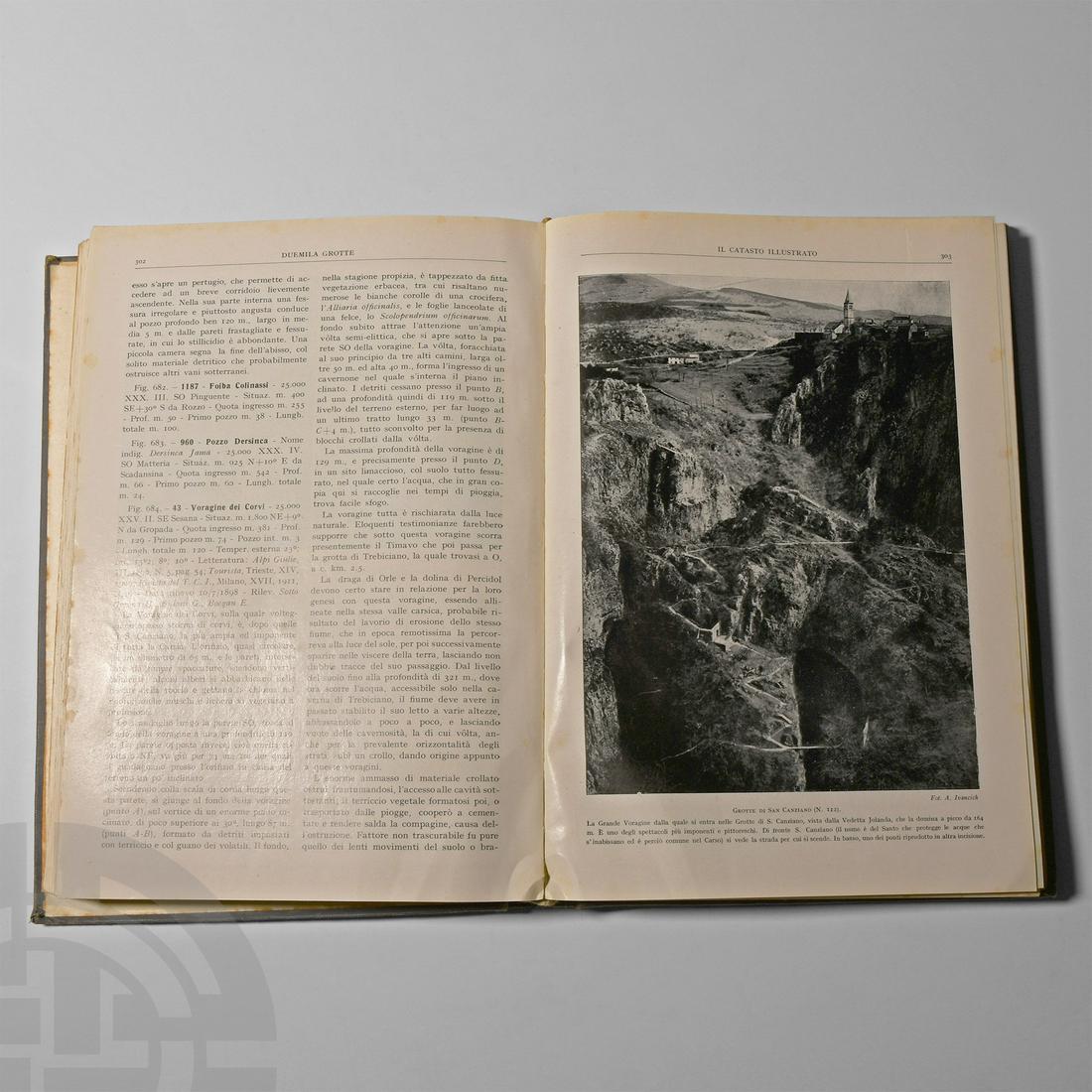 Natural History Books - Bartarelli / Boegan - Duemila Grotte (1 of 1)