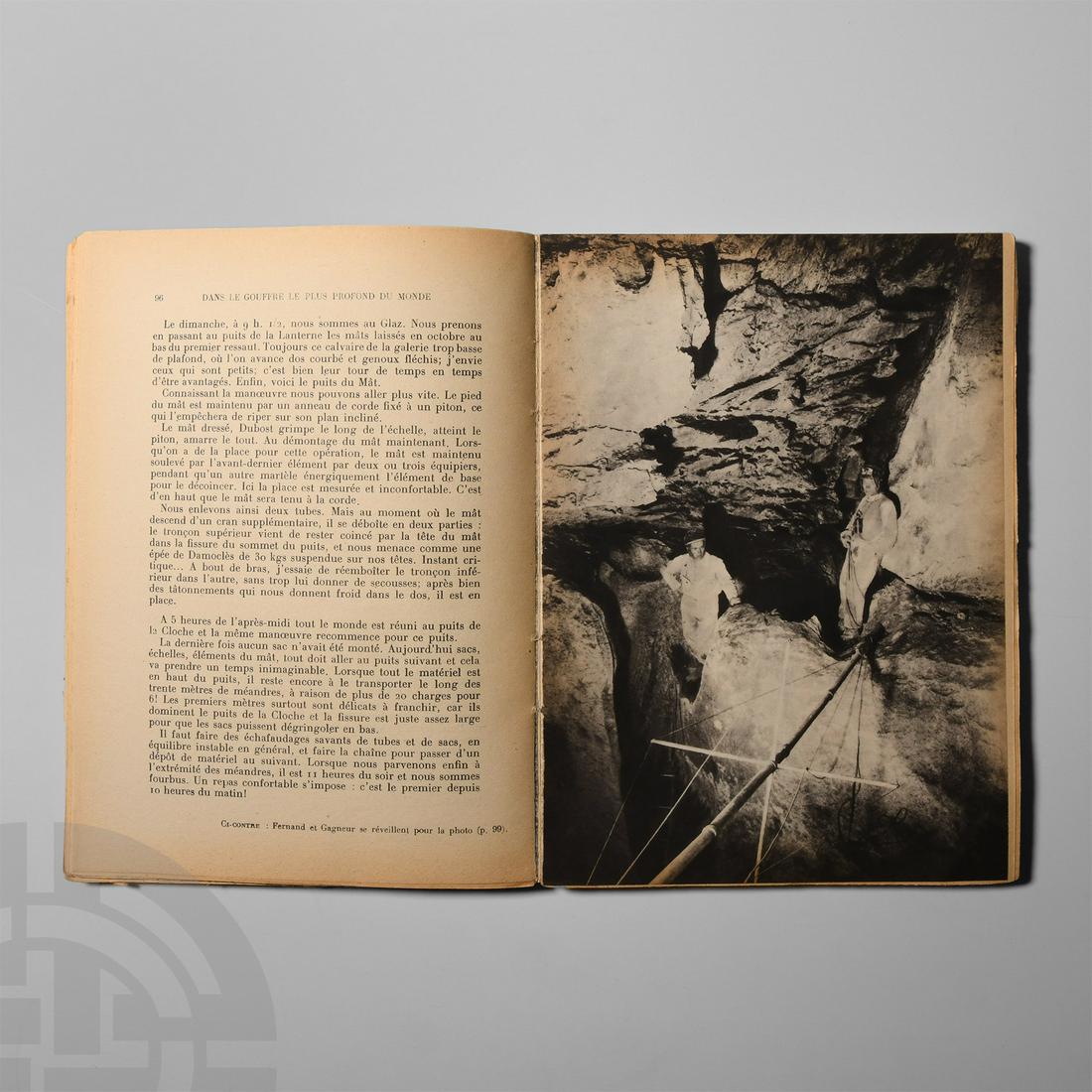 Natural History Books - Chevalier - Escalades Souterraines (1 of 1)