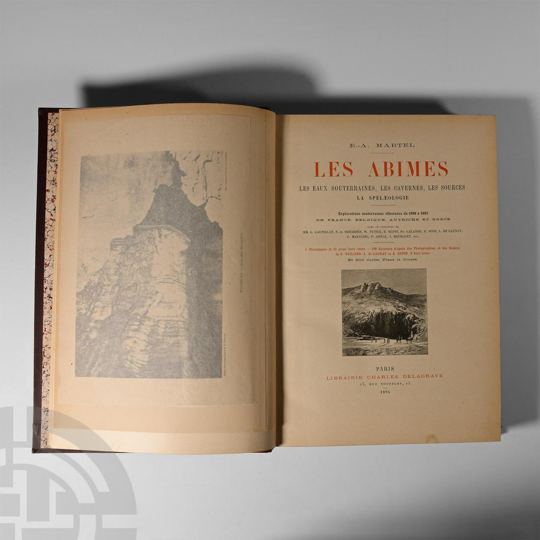 Natural History Books - Martell - Les Abimes (1 of 1)
