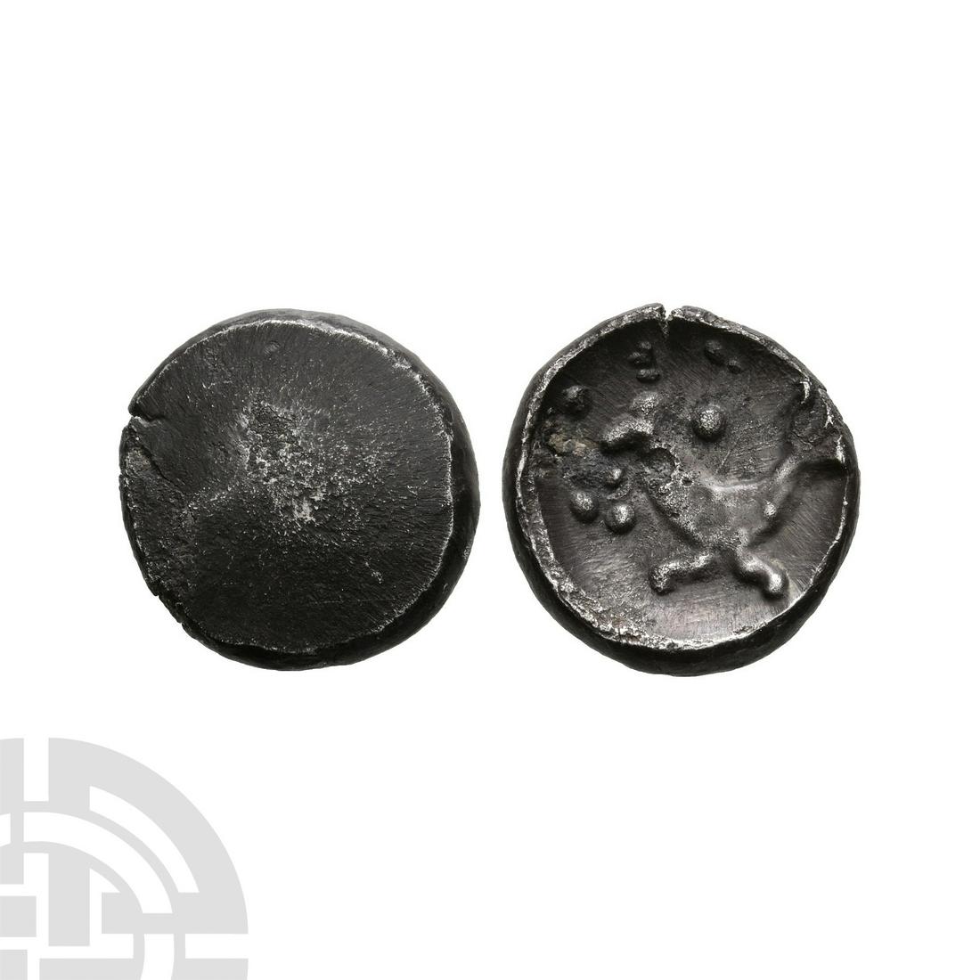 Celtic Iron Age Coins - Gaul(?) - Running Bird - Silver Unit (1 of 1)