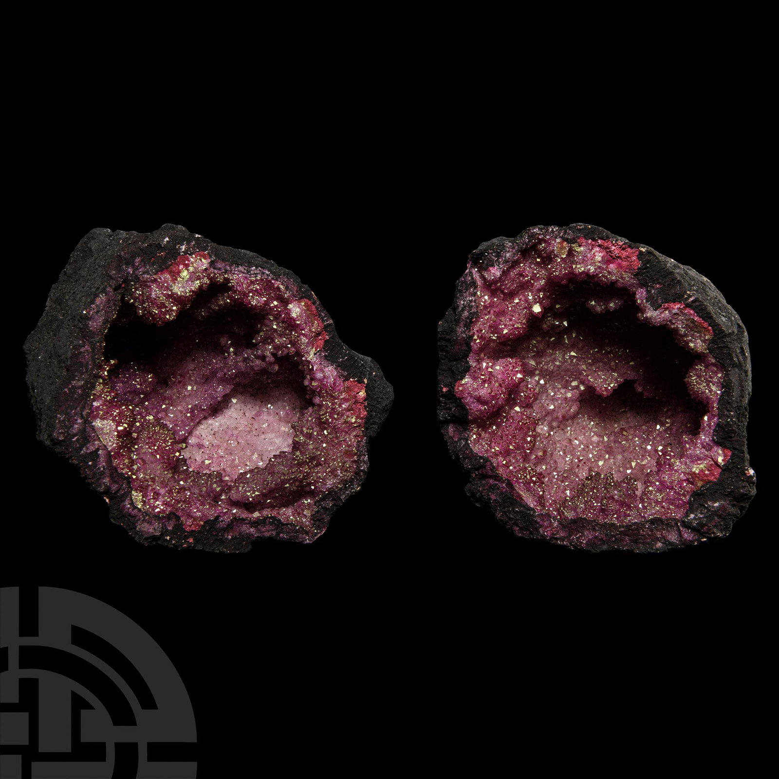 Natural History - Purple Coloured Crystal Nodule (1 of 1)