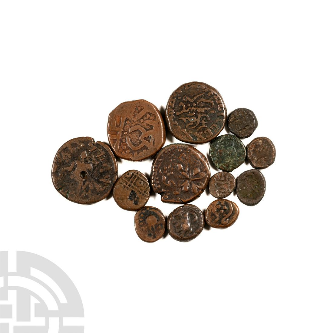 Ancient Greek Coins - Indo-Greek - AE Coin Group [13] (1 of 1)