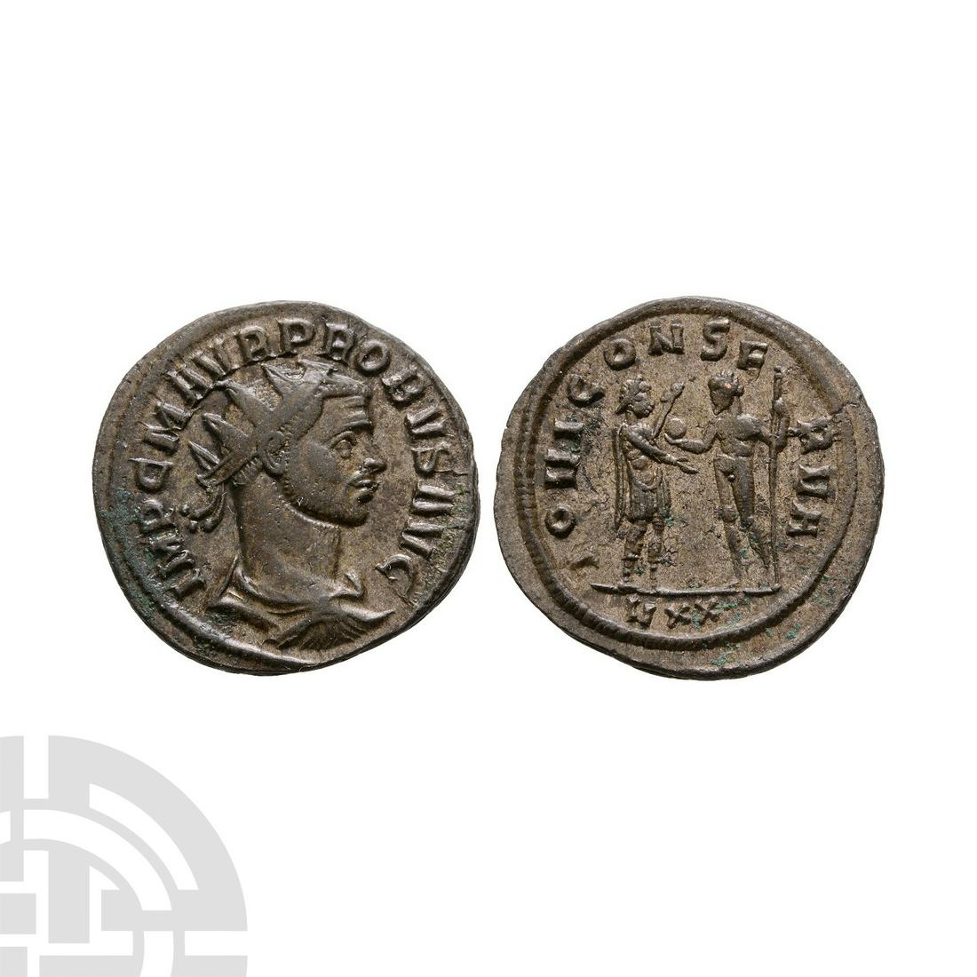 Ancient Roman Imperial Coins - Probus - Emperor and Jupiter AE Antoninianus (1 of 1)
