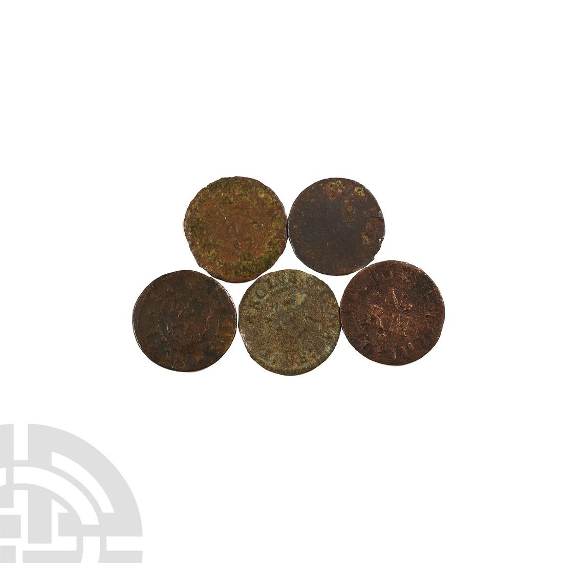 English Tokens - 17th Century - Token Farthings [5] (1 of 1)