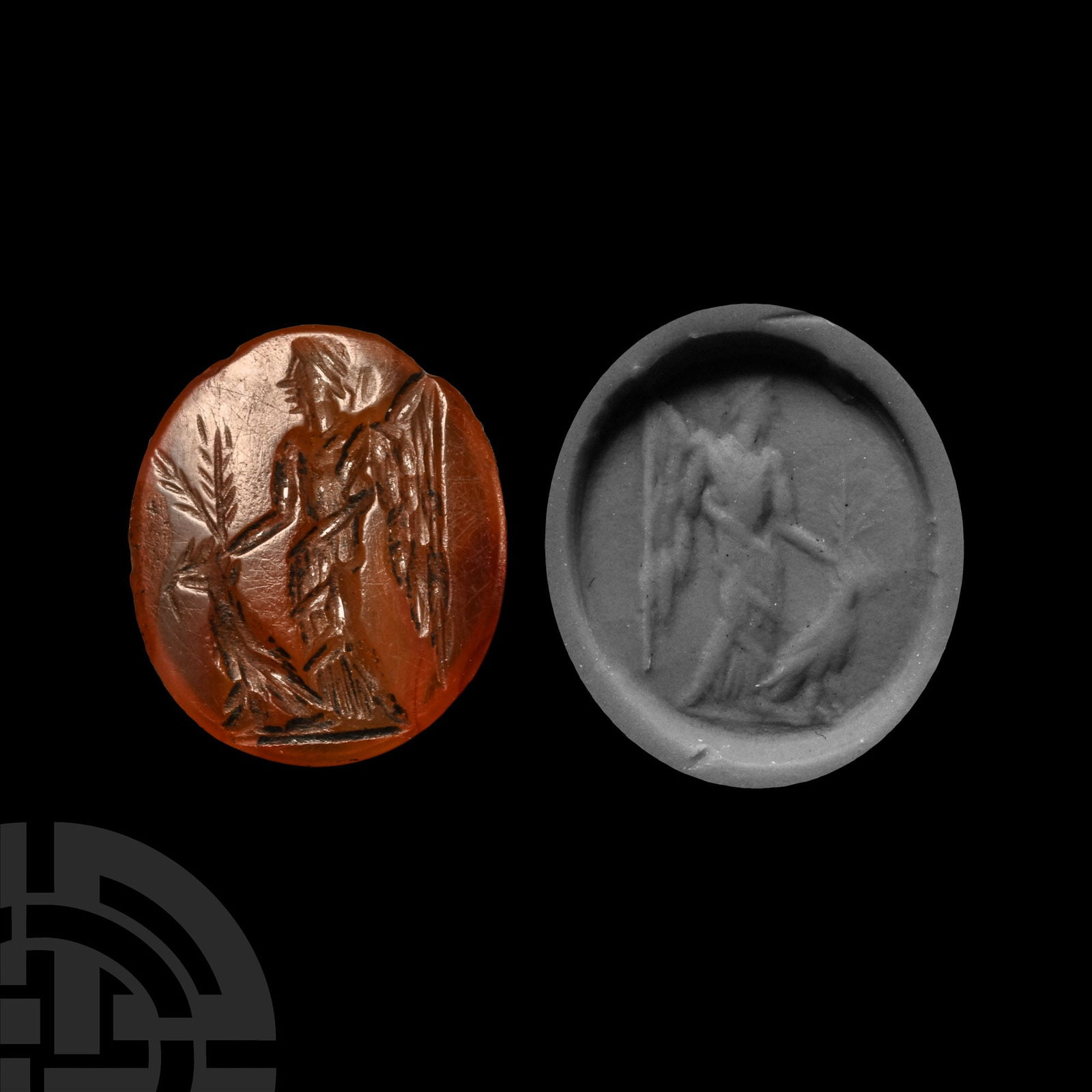 Roman Carnelian Victory Gemstone (1 of 1)