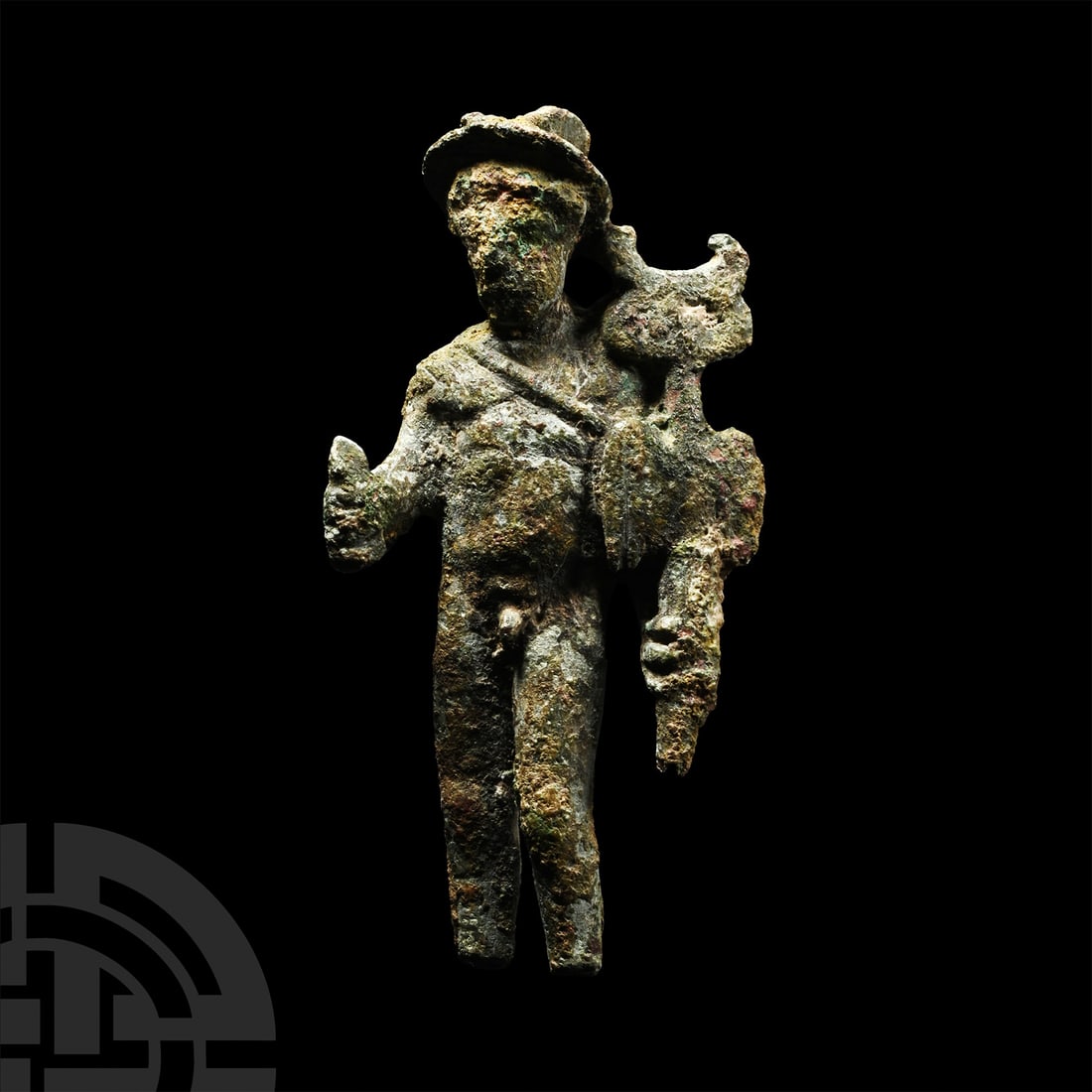 Roman Bronze Hermes Figure (1 of 1)