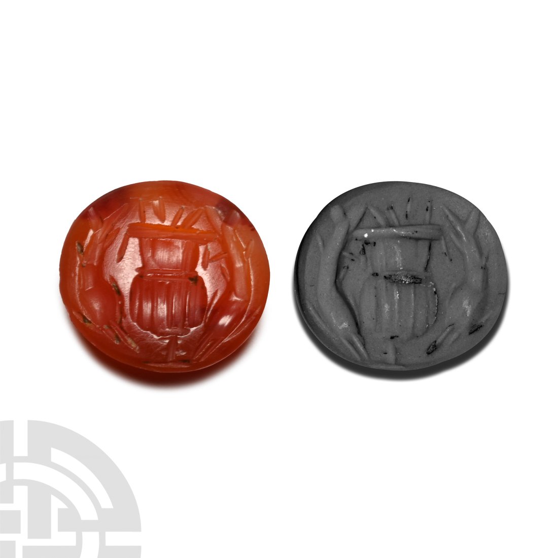 Roman Vase Intaglio Gemstone (1 of 1)