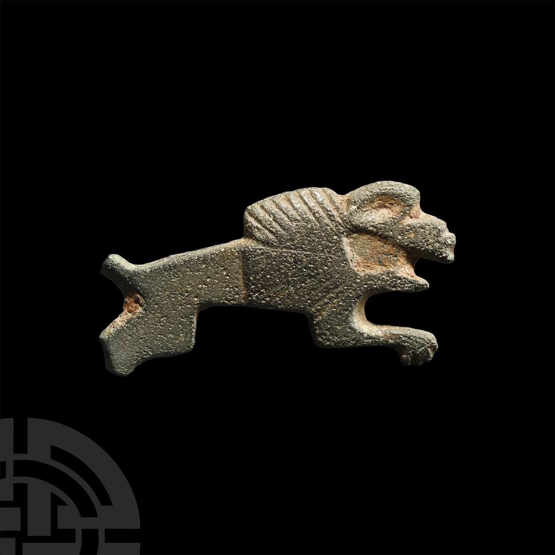 Roman 'Essex' Bronze Lion Brooch (1 of 1)