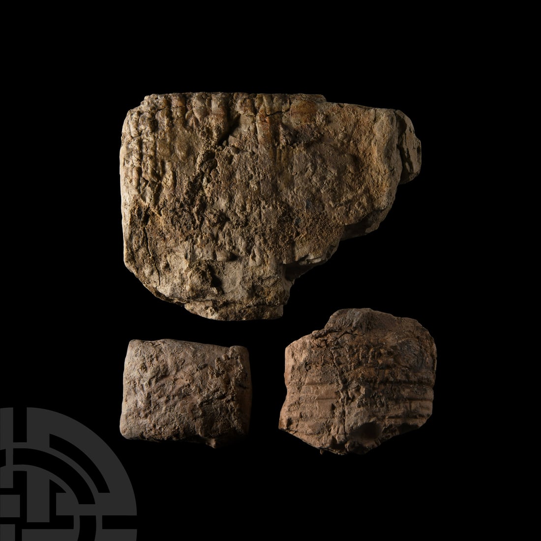 Mesopotamian Cuneiform Tablet Fragment Group (1 of 1)