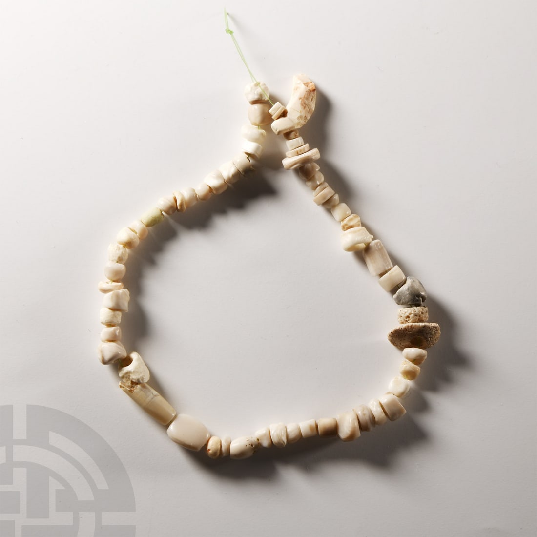 Western Asiatic Stone and Other Bead Necklace String (1 of 1)