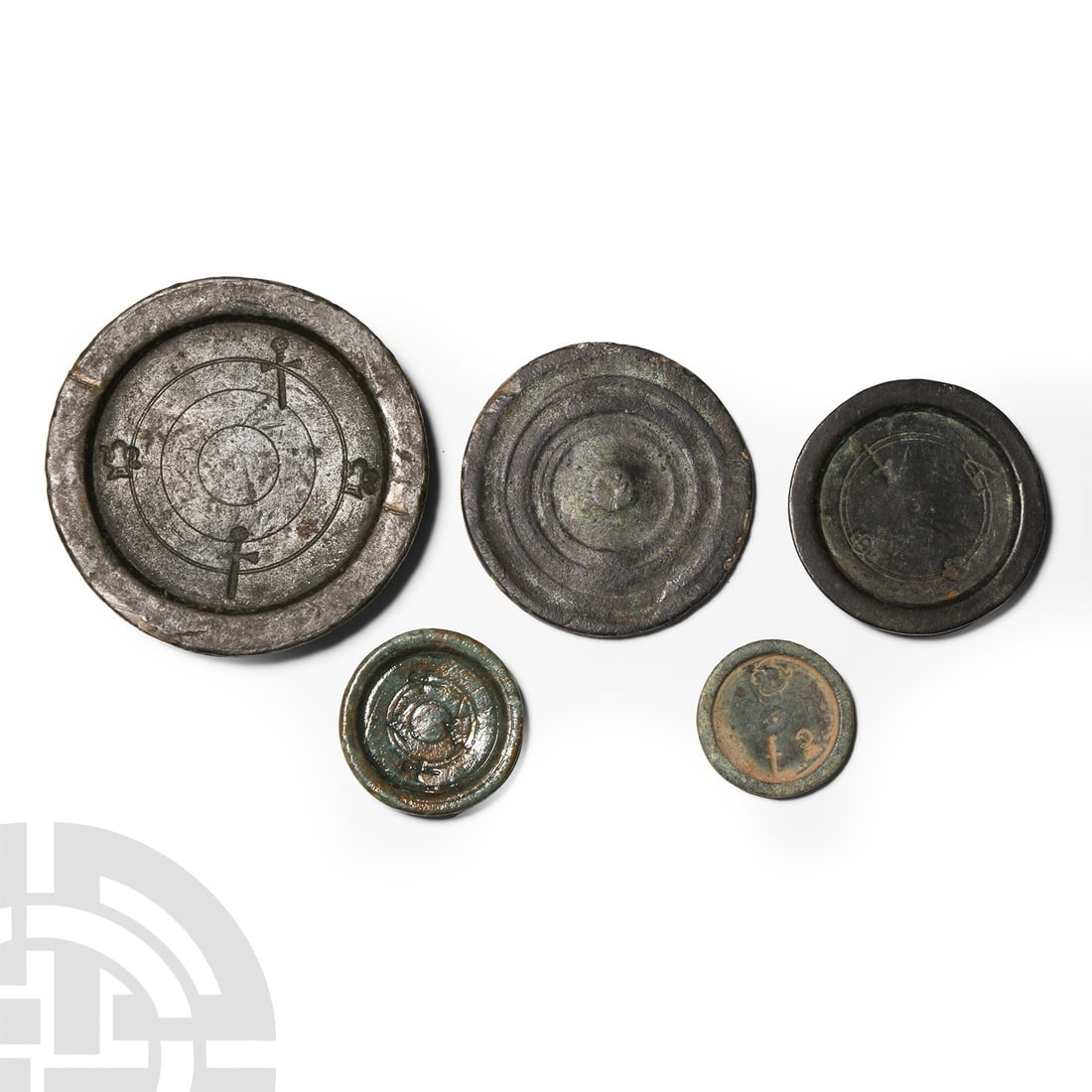 Georgian Bronze Trade Weight Collection (1 of 1)