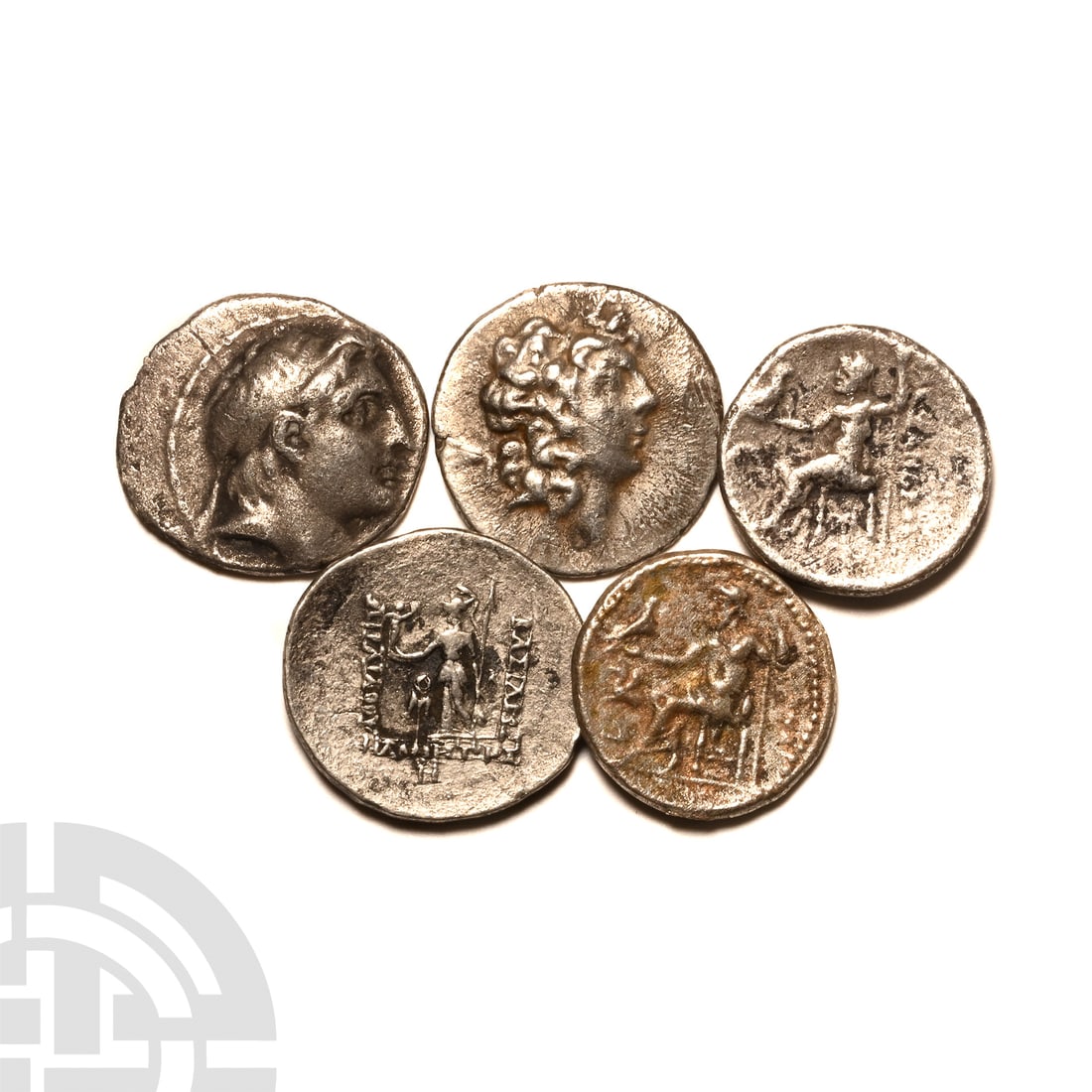 Ancient Greek Coins - Mixed Silver Drachm Group [5] (1 of 1)