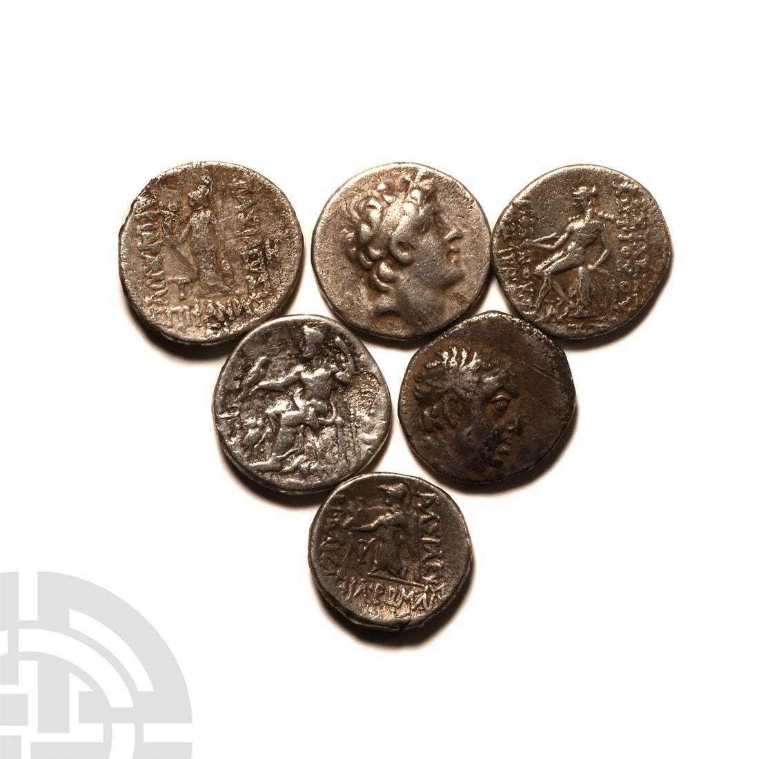 Ancient Greek Coins - Mixed Silver Drachm Group [6] (1 of 1)
