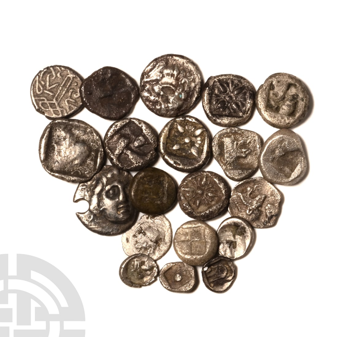 Ancient Greek Coins - Mixed Silver Fraction Group [20] (1 of 1)