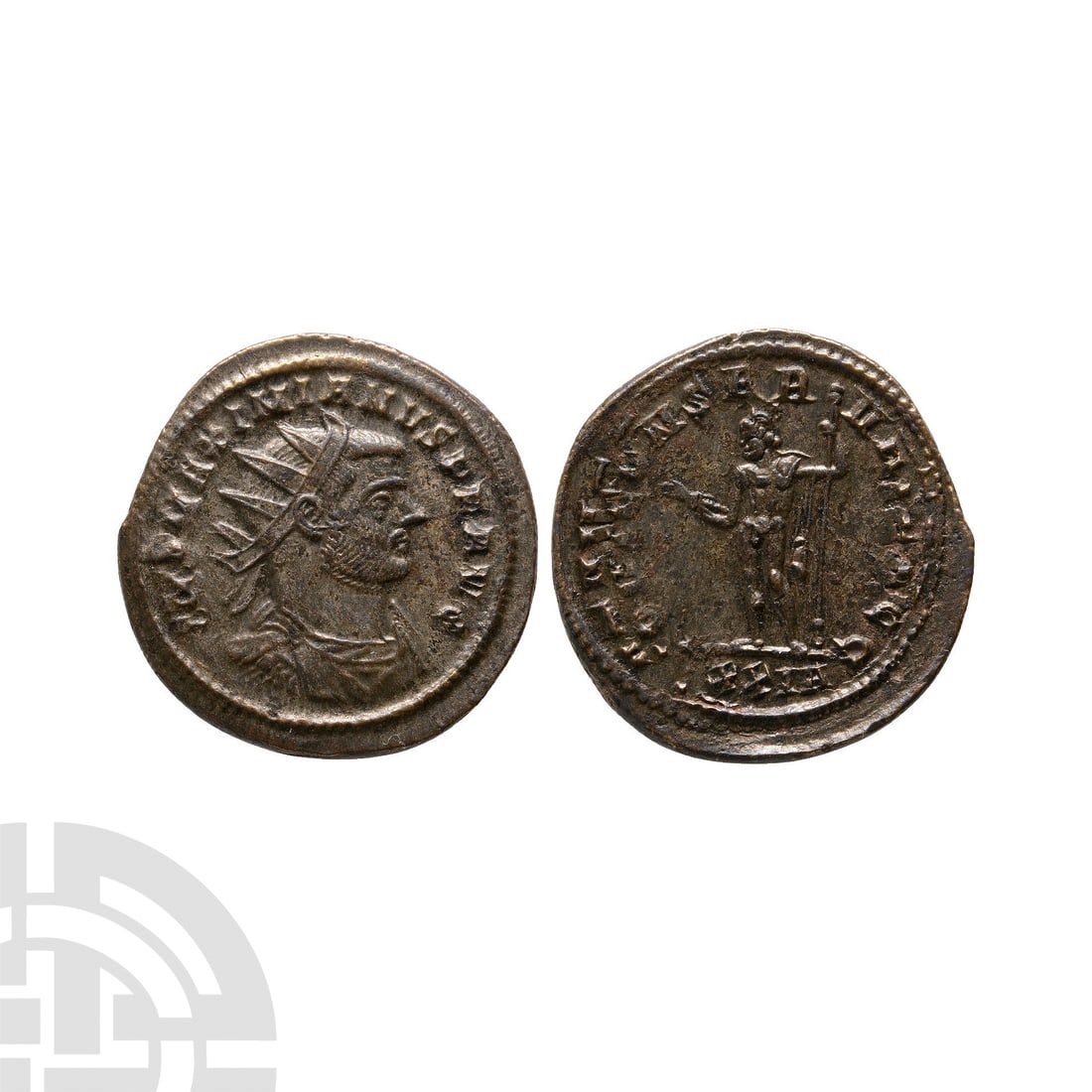 Ancient Roman Imperial Coins - Maximianus - Jupiter AE Follis (1 of 1)