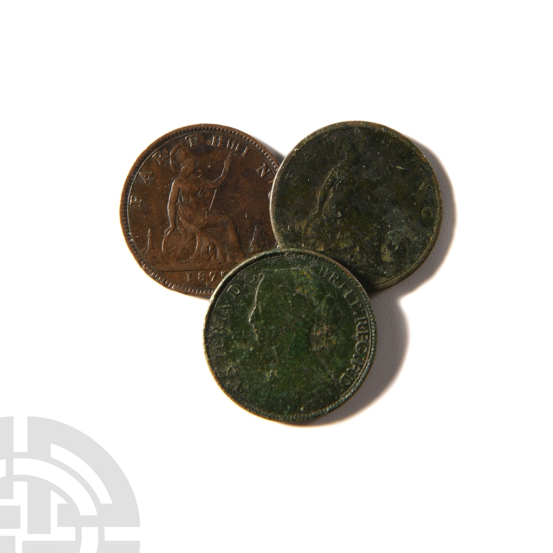 English Milled Coins - Victoria - AE Farthing Group [3] (1 of 1)