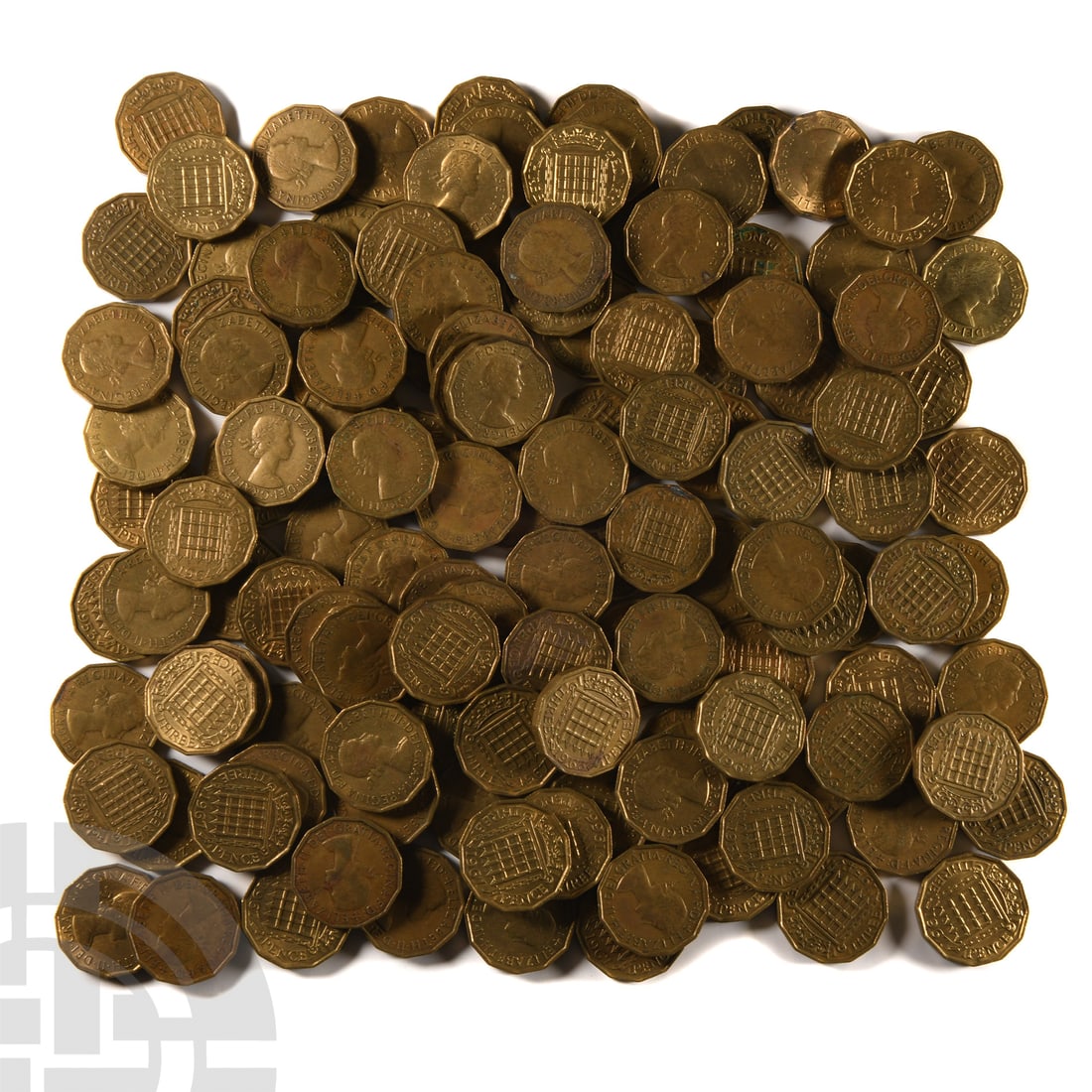 English Milled Coins - Elizabeth II - Nickle Brass Threepence Group [137] (1 of 1)