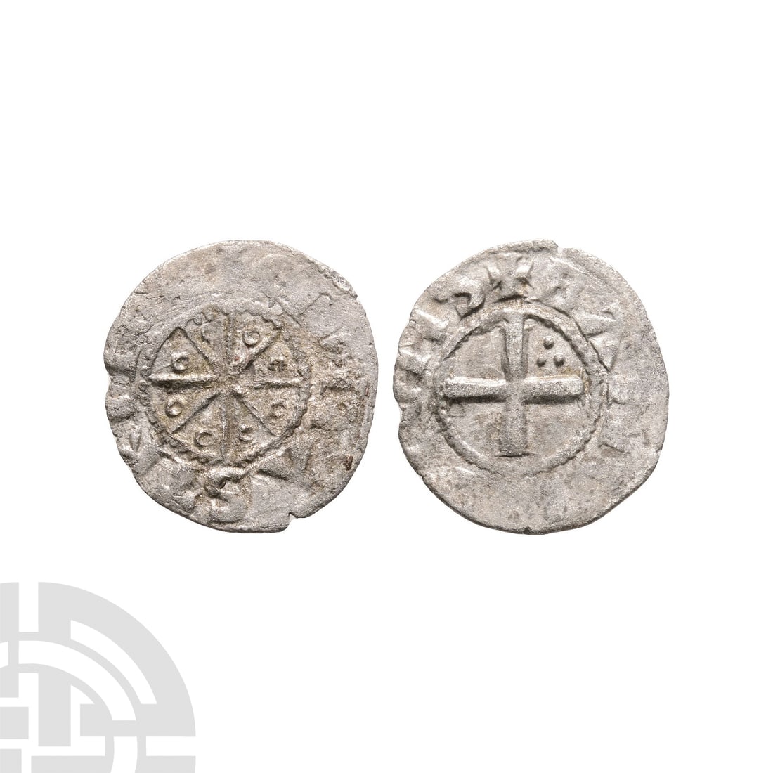 World Coins - Crusader Issues - Tripoli - Bohemund VII - AR Denier (1 of 1)