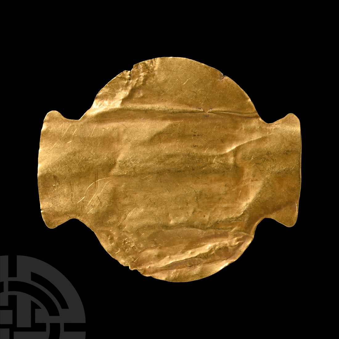 Mesopotamian Gold 'Butterfly' Bead (1 of 1)