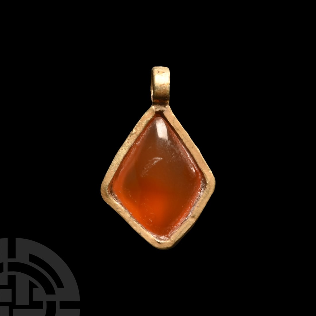 Medieval Gold Gem Set Pendant (1 of 1)