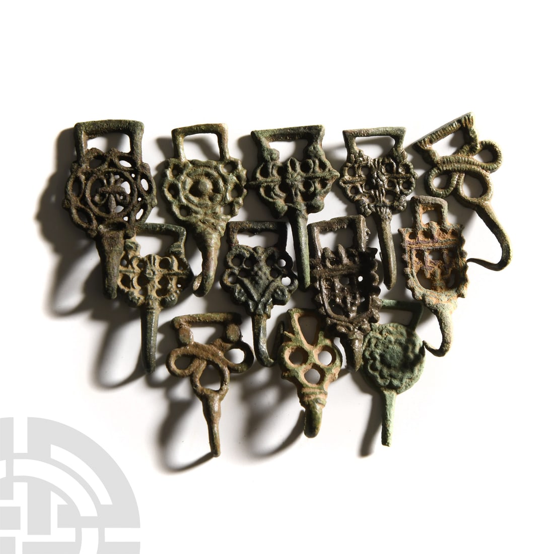 Tudor Bronze Hook Fastener Group (1 of 1)