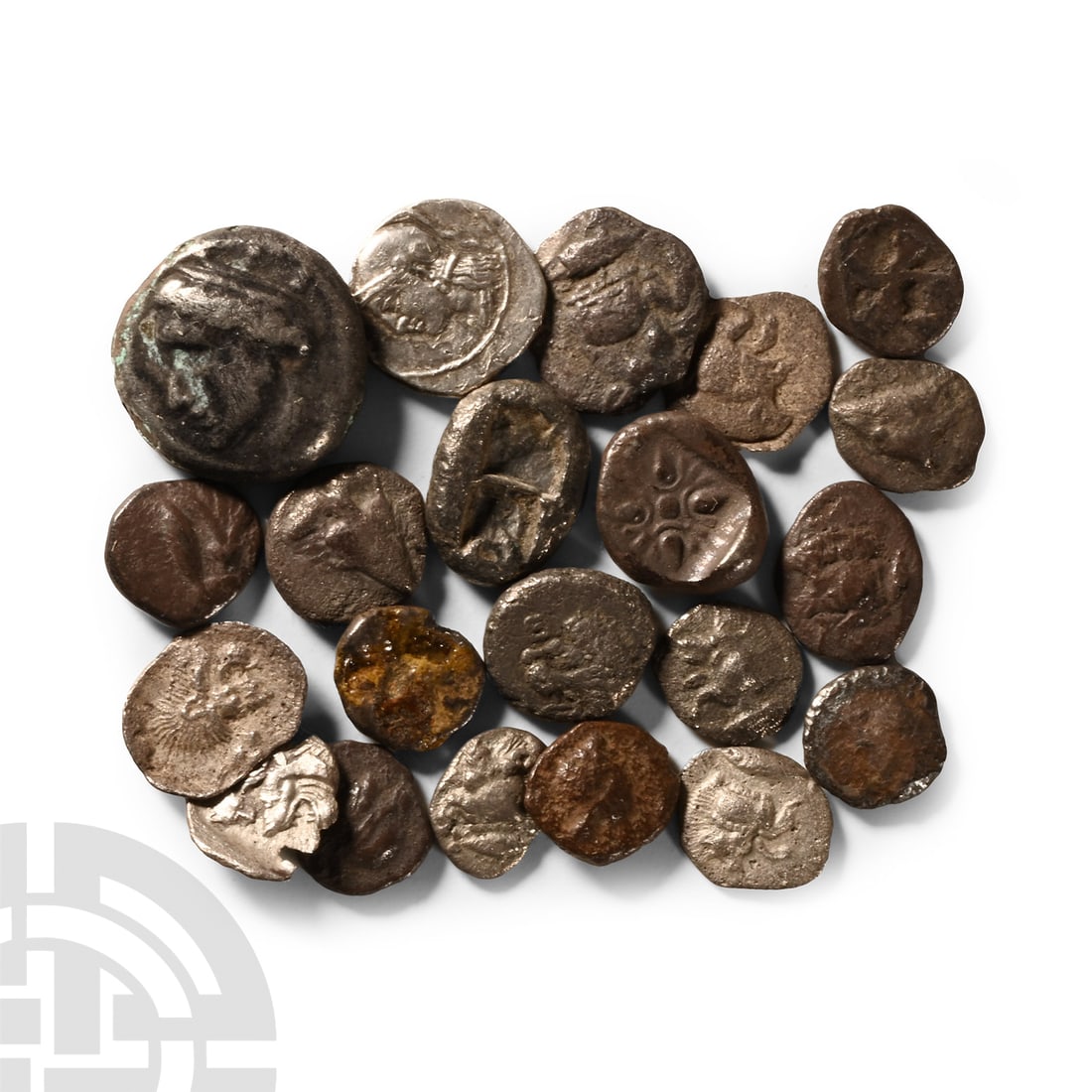 Ancient Greek Coins - Mixed AR Fractions Group [21] (1 of 1)