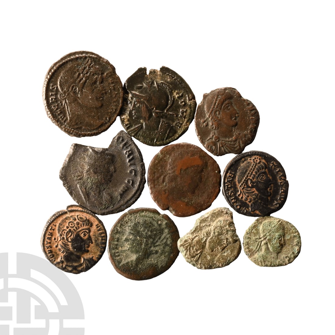 Ancient Roman Imperial Coins - Mixed Constantinian AE Group [10] (1 of 1)