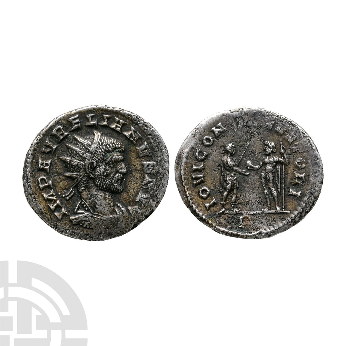 Ancient Roman Imperial Coins - Aurelian - Jupiter AR Antoninianus (1 of 1)